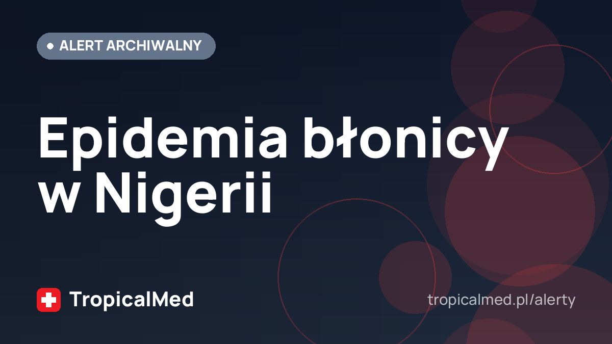 Epidemia błonicy w Nigerii