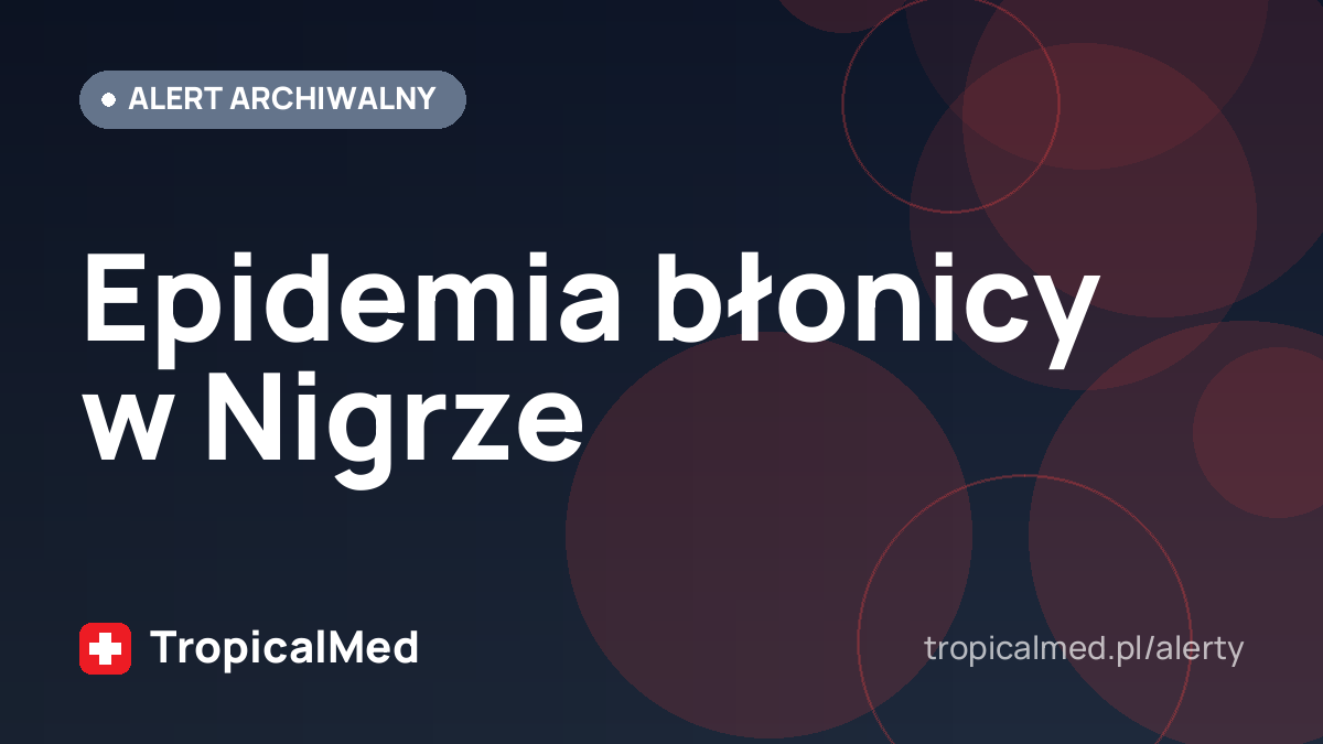 Epidemia błonicy w Nigrze