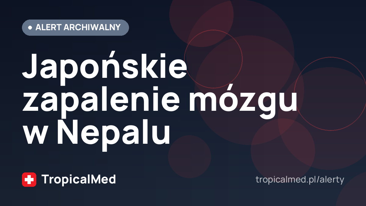 Japońskie zapalenie mózgu w Nepalu