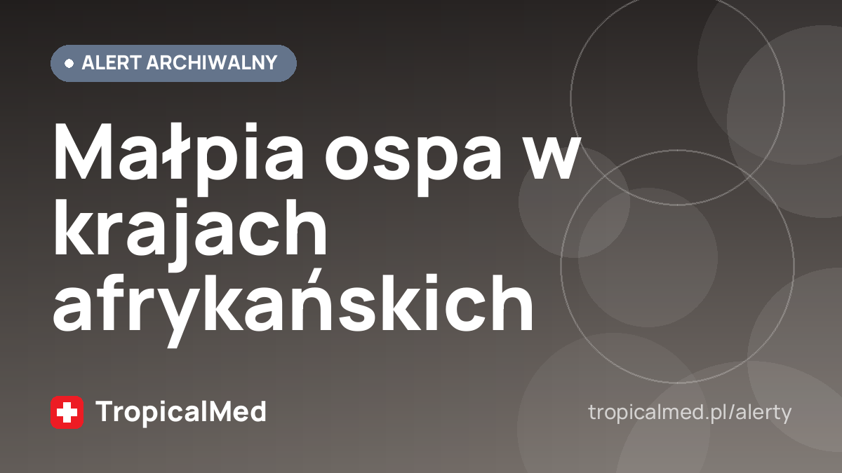 Małpia ospa w krajach afrykańskich