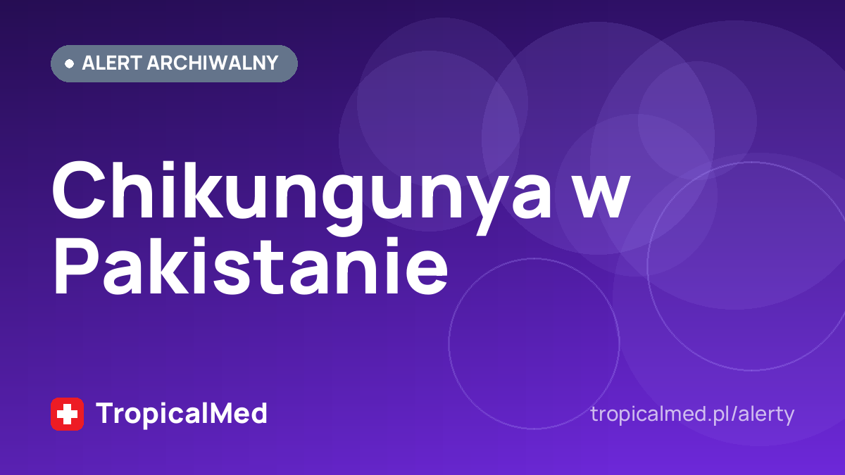 Chikungunya w Pakistanie