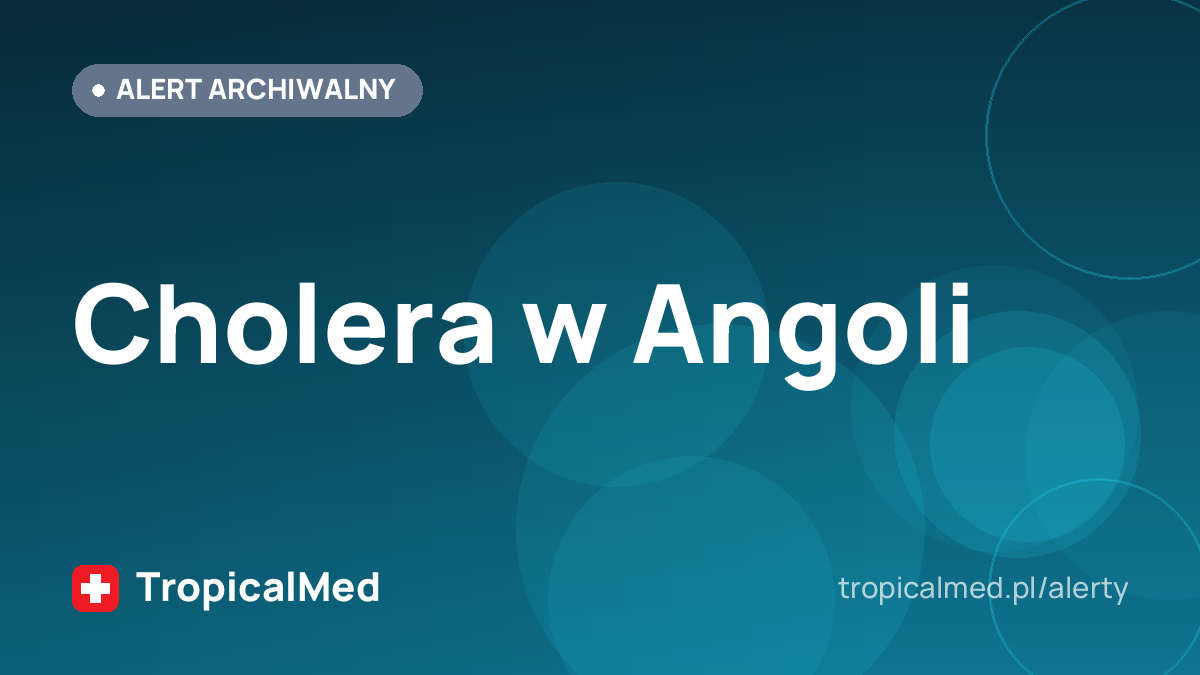 Cholera w Angoli