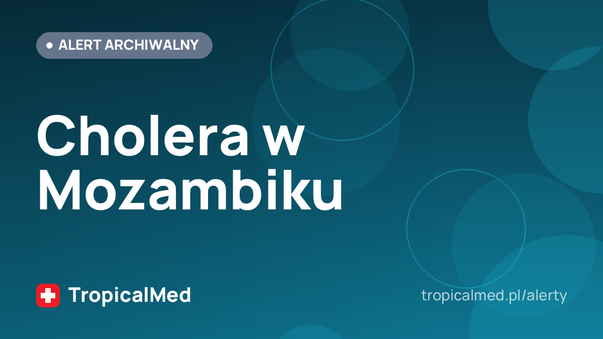 Cholera w Mozambiku