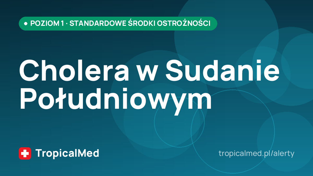 Cholera w Sudanie Południowym