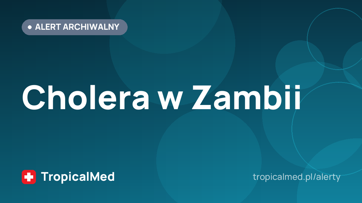 Cholera w Zambii
