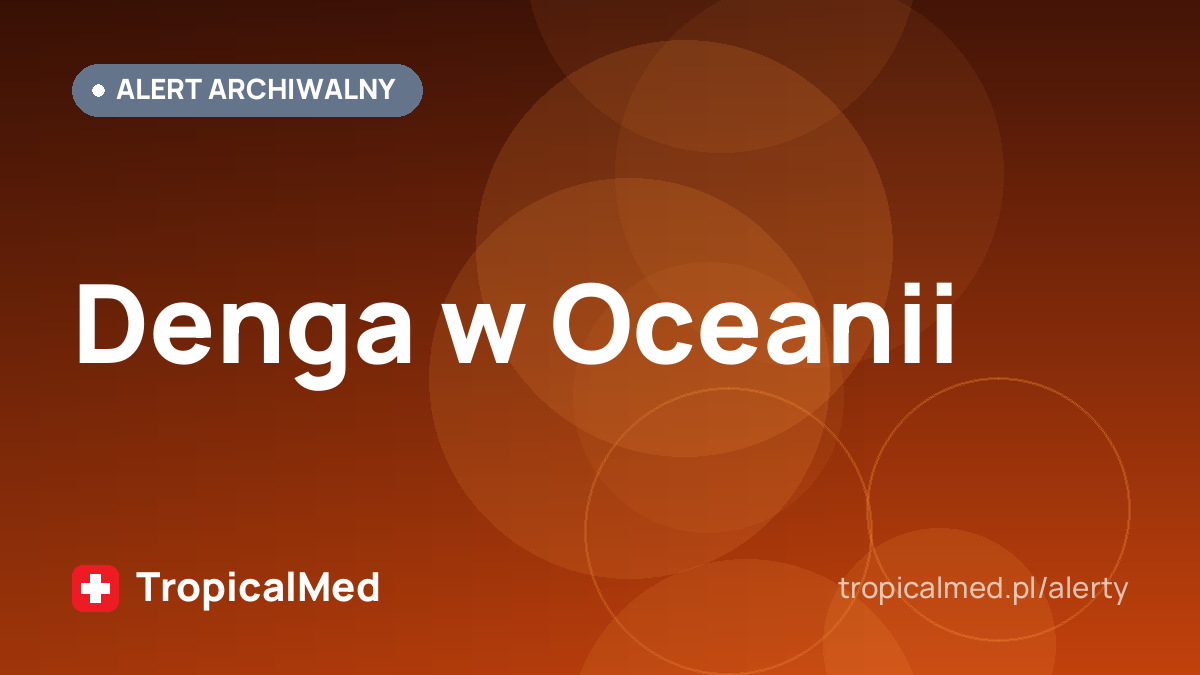 Denga w Oceanii