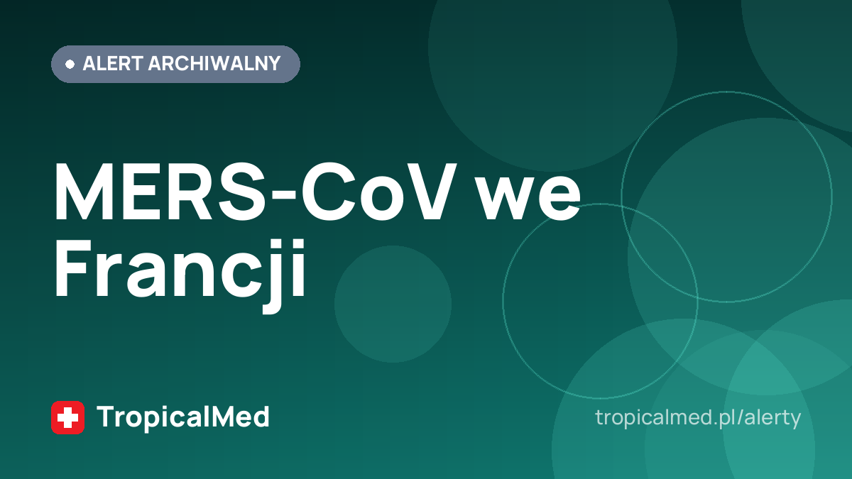MERS-CoV we Francji