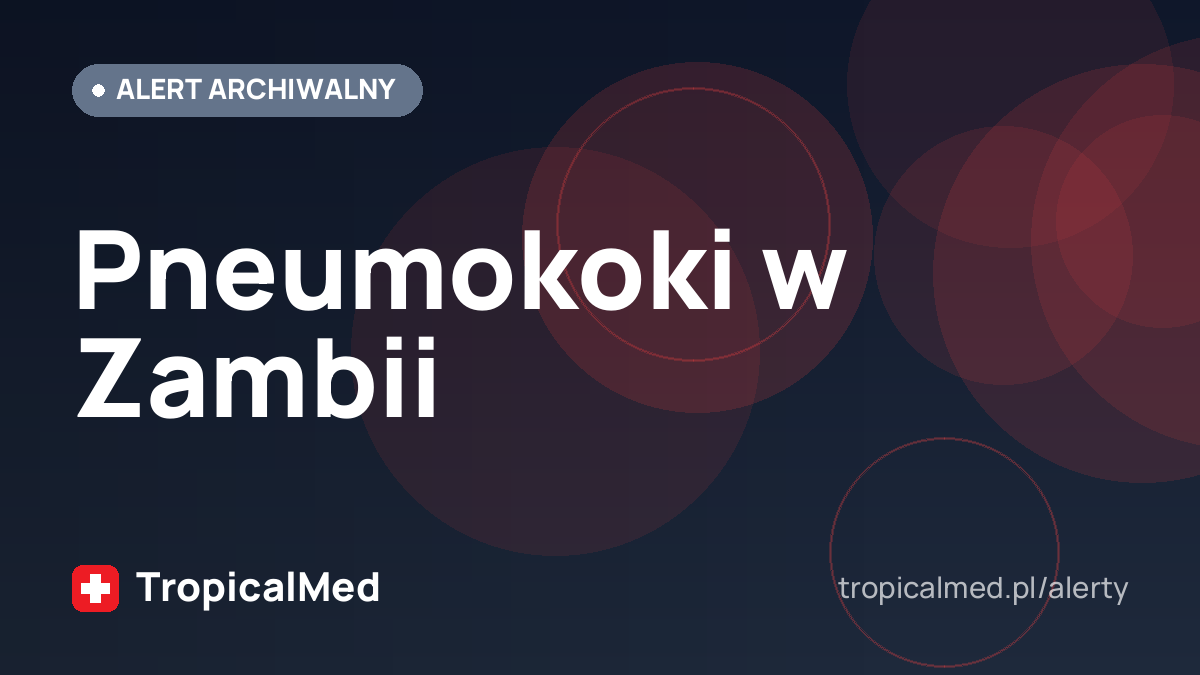 Pneumokoki w Zambii