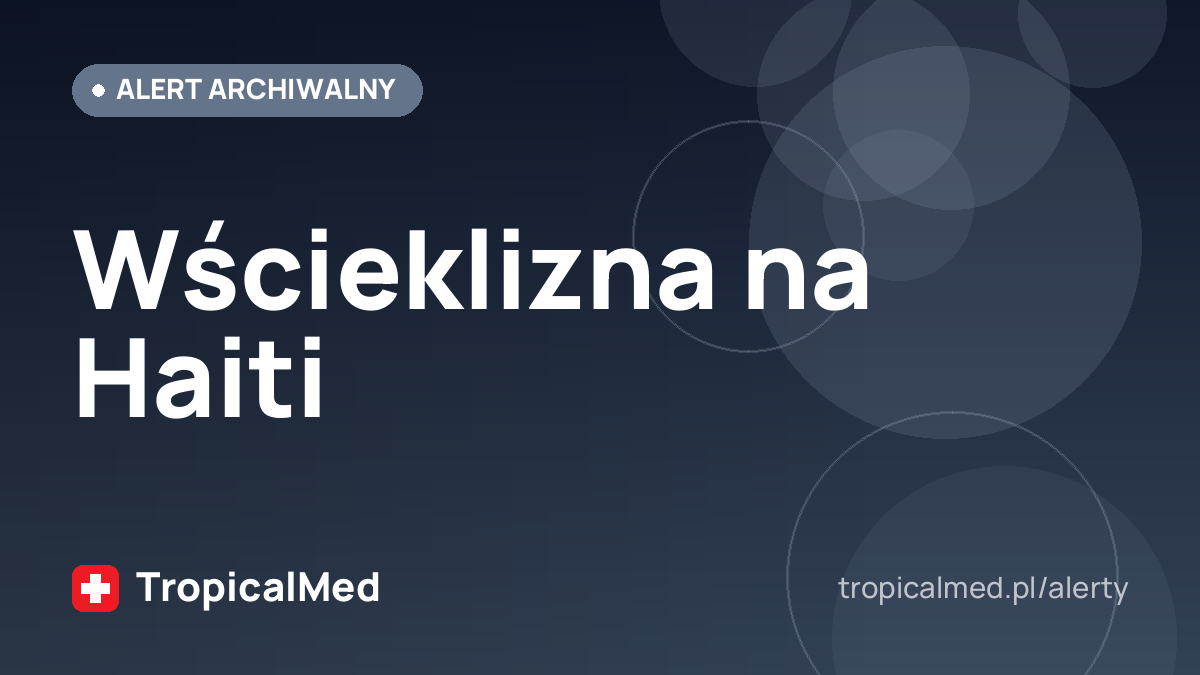 Wścieklizna na Haiti