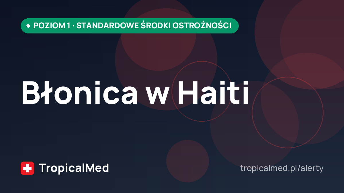 Błonica w Haiti