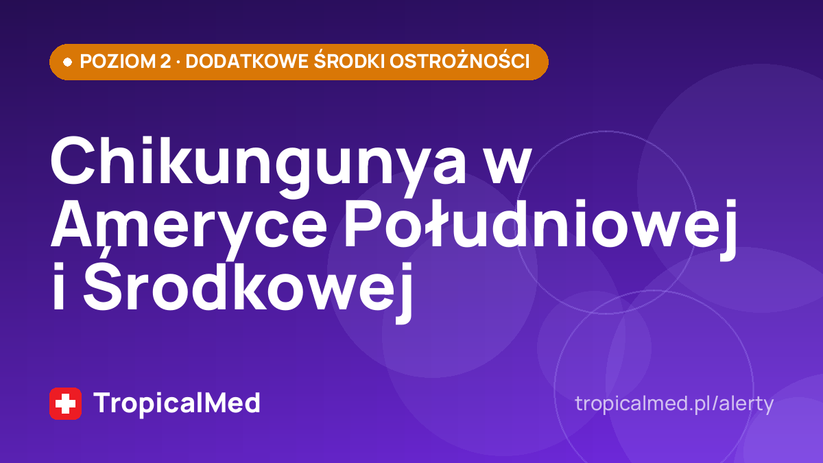 Chikungunya w Ameryce Południowej i Środkowej