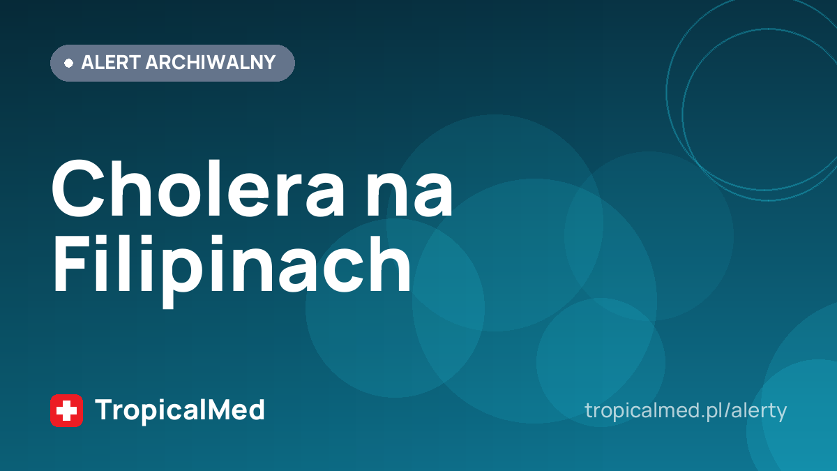 Cholera na Filipinach