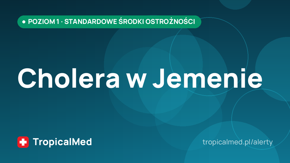 Cholera w Jemenie