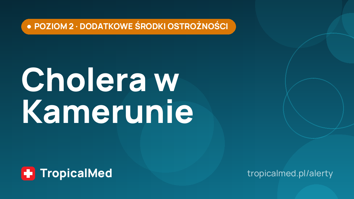 Cholera w Kamerunie