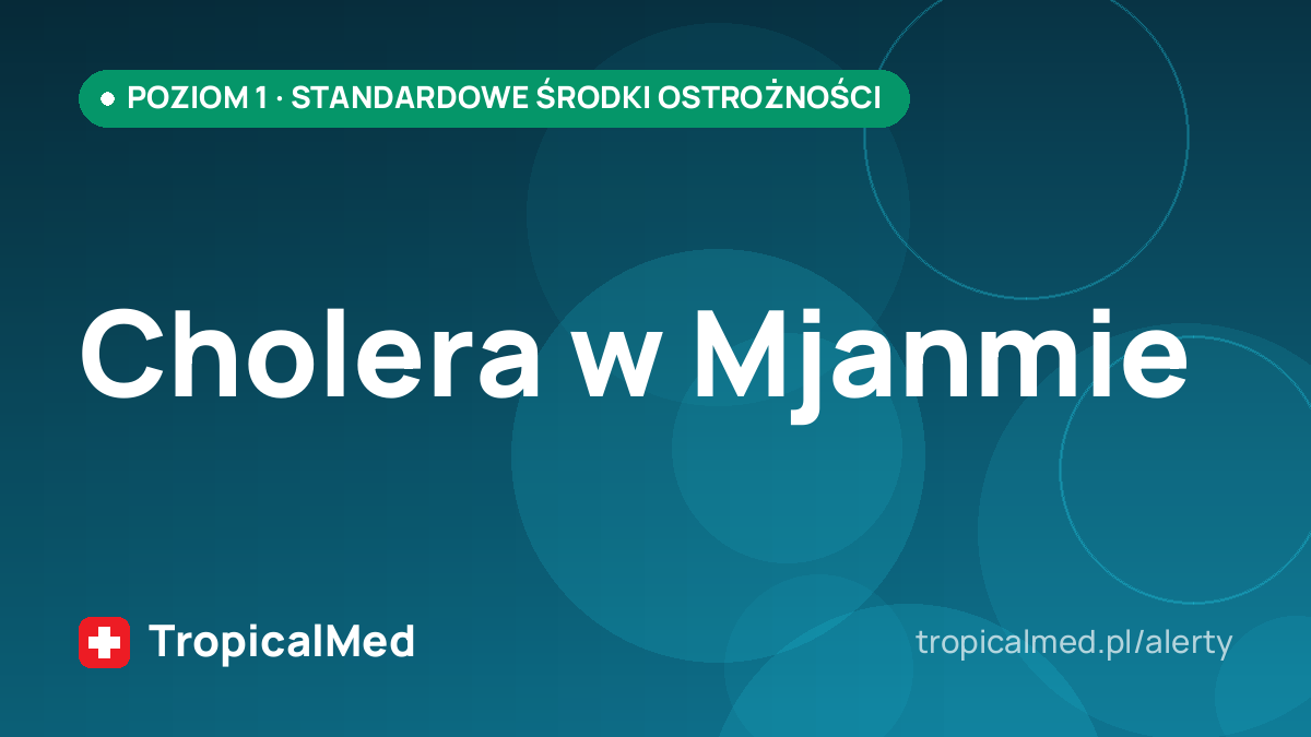 Cholera w Mjanmie