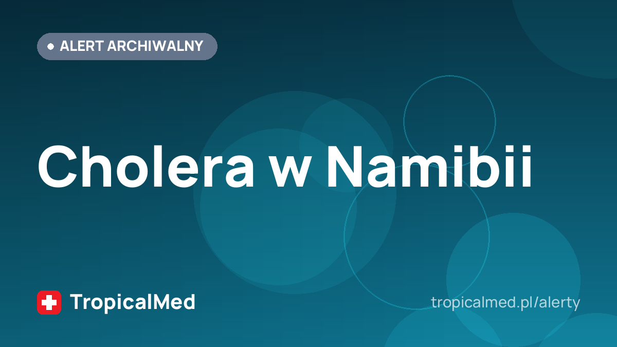 Cholera w Namibii