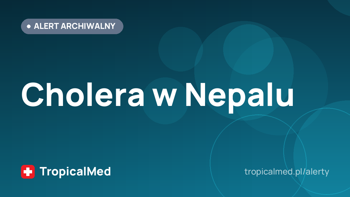 Cholera w Nepalu