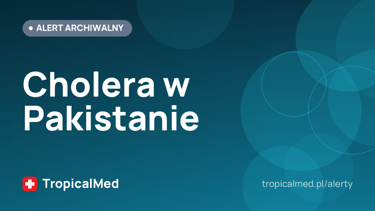 Cholera w Pakistanie