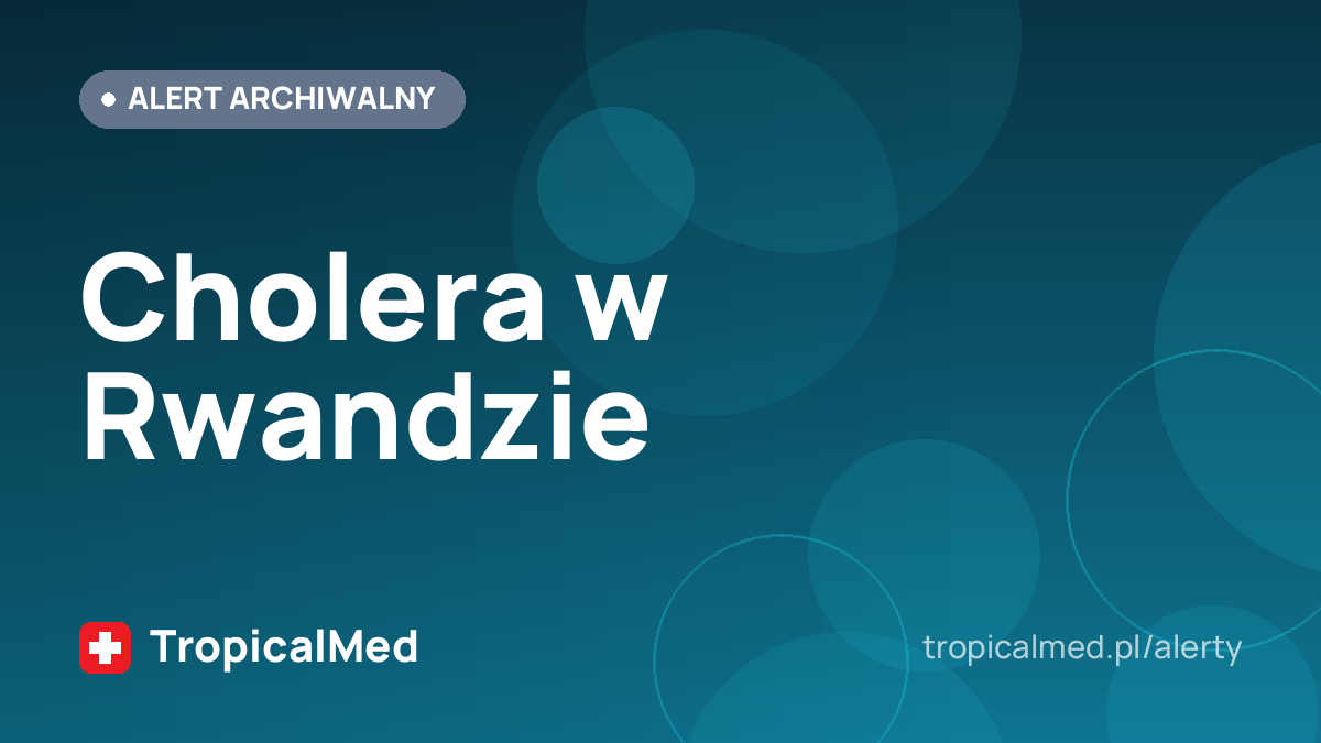 Cholera w Rwandzie