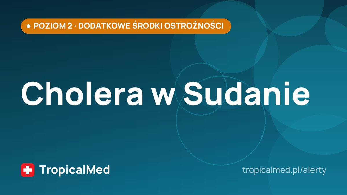 Cholera w Sudanie