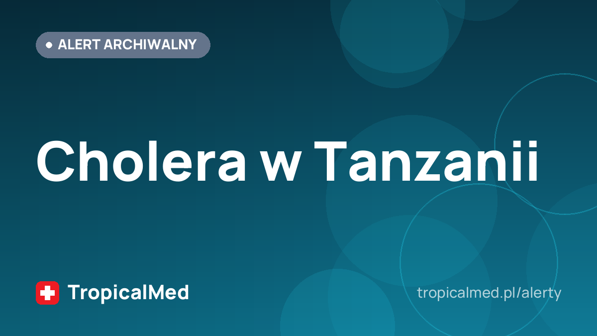 Cholera w Tanzanii