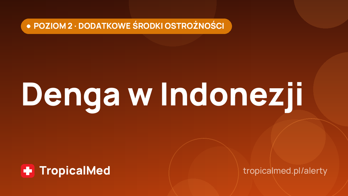 Denga w Indonezji
