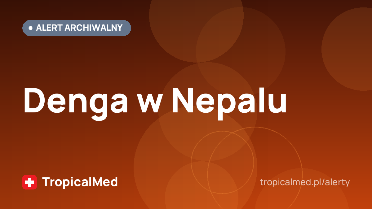 Denga w Nepalu