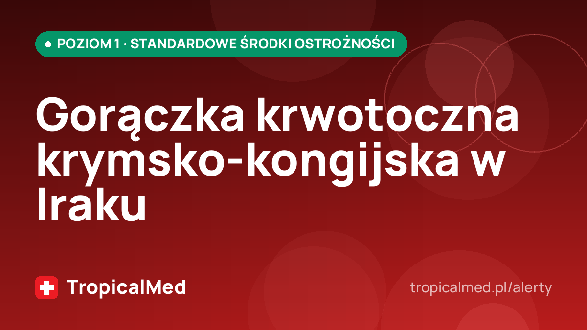 Gorączka krwotoczna krymsko-kongijska w Iraku