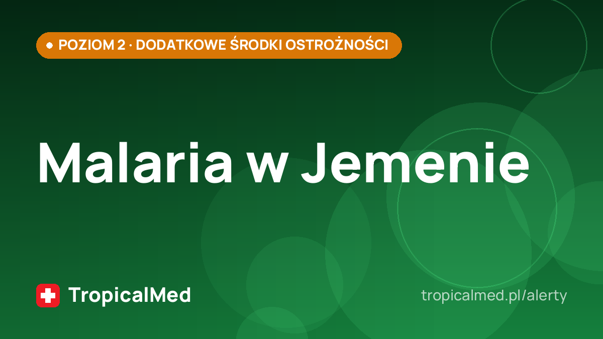Malaria w Jemenie