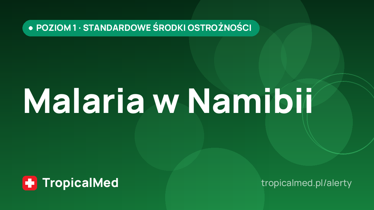 Malaria w Namibii