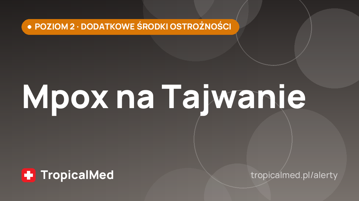 Mpox na Tajwanie