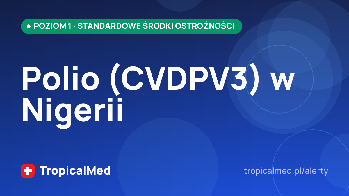 Polio (CVDPV3) w Nigerii