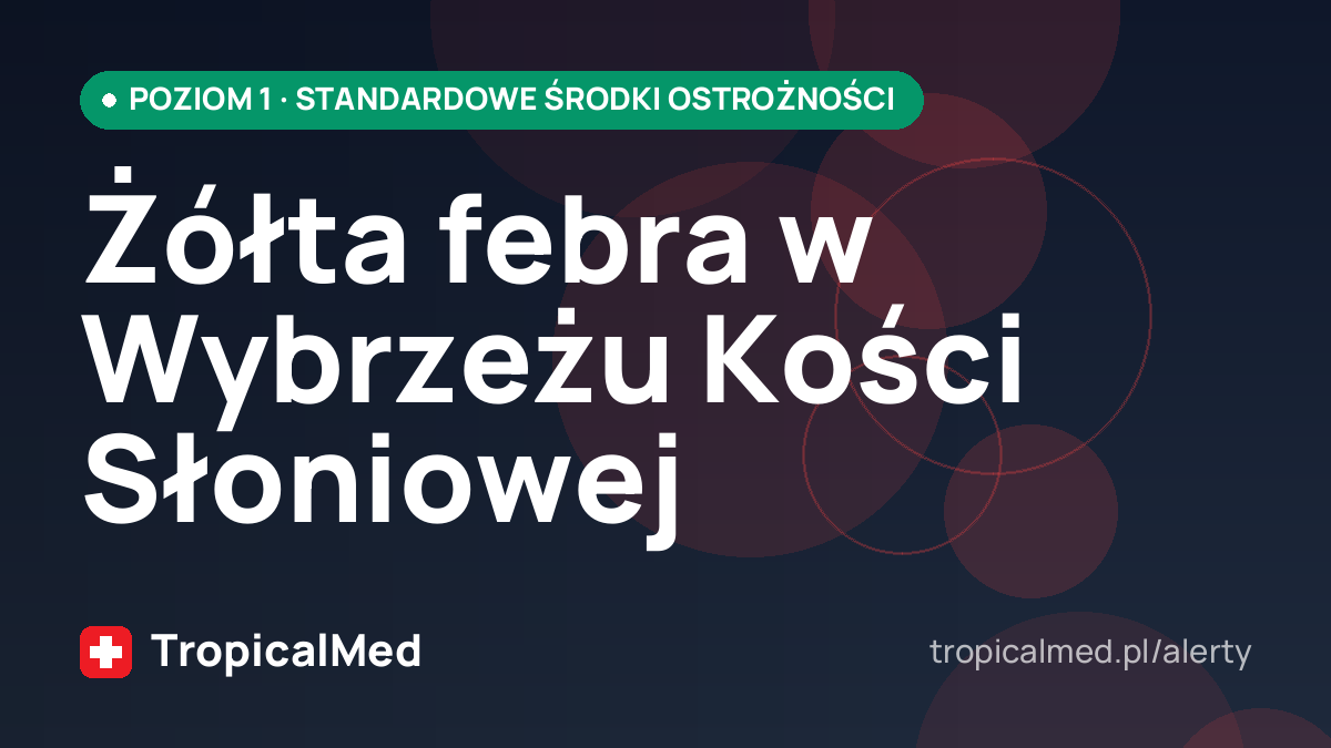 Żółta febra w Wybrzeżu Kości Słoniowej